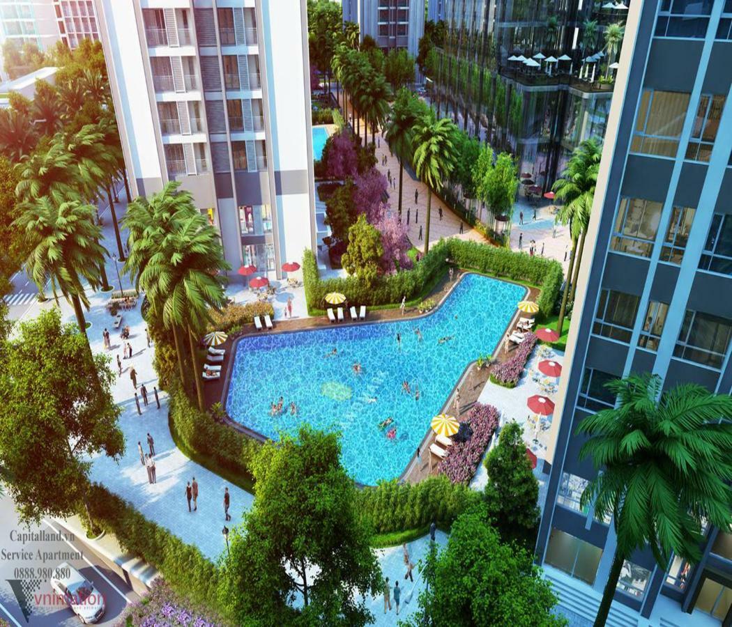Capitalland'S Service Apartment Landmark 6 Vinhomes Ho Chi Minh-Byen Eksteriør billede
